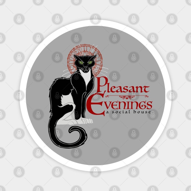 Pleasant Evenings: A Social House Magnet by Old Gods of Appalachia